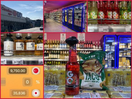 076 Buy the cheapest watermelon vodka and tortilla chips